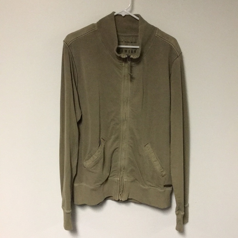 Vintage workwear zip up men’s sweatshirt